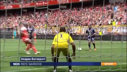 Valenciennes - Nîmes et départ de Galvan