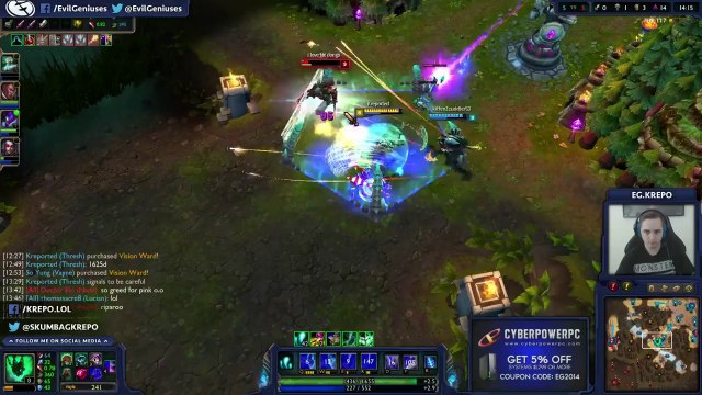 Krepo en mode coréen - League of legends