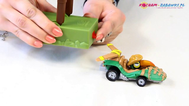 Jenga Tower Knockdown - Game / Gra - Angry Birds Go! - Hasbro - A6437 - Recenzja