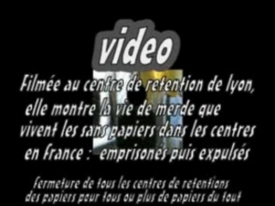 Dans le centre de rétention de lyon