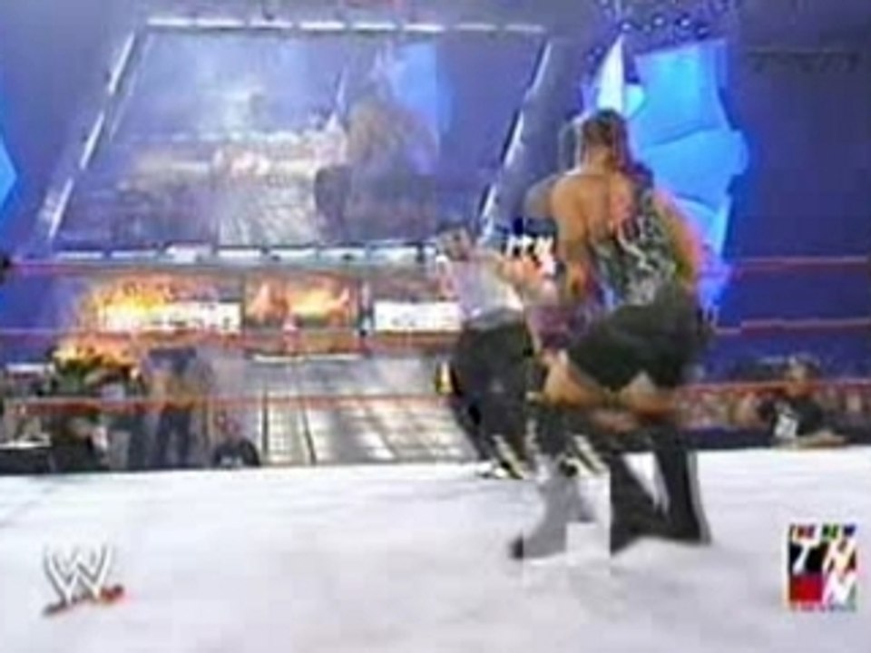 Rob Van Dam Sells A DDT By Jeff Hardy