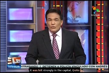 Ecuador: 4 people still trapped following earthquake