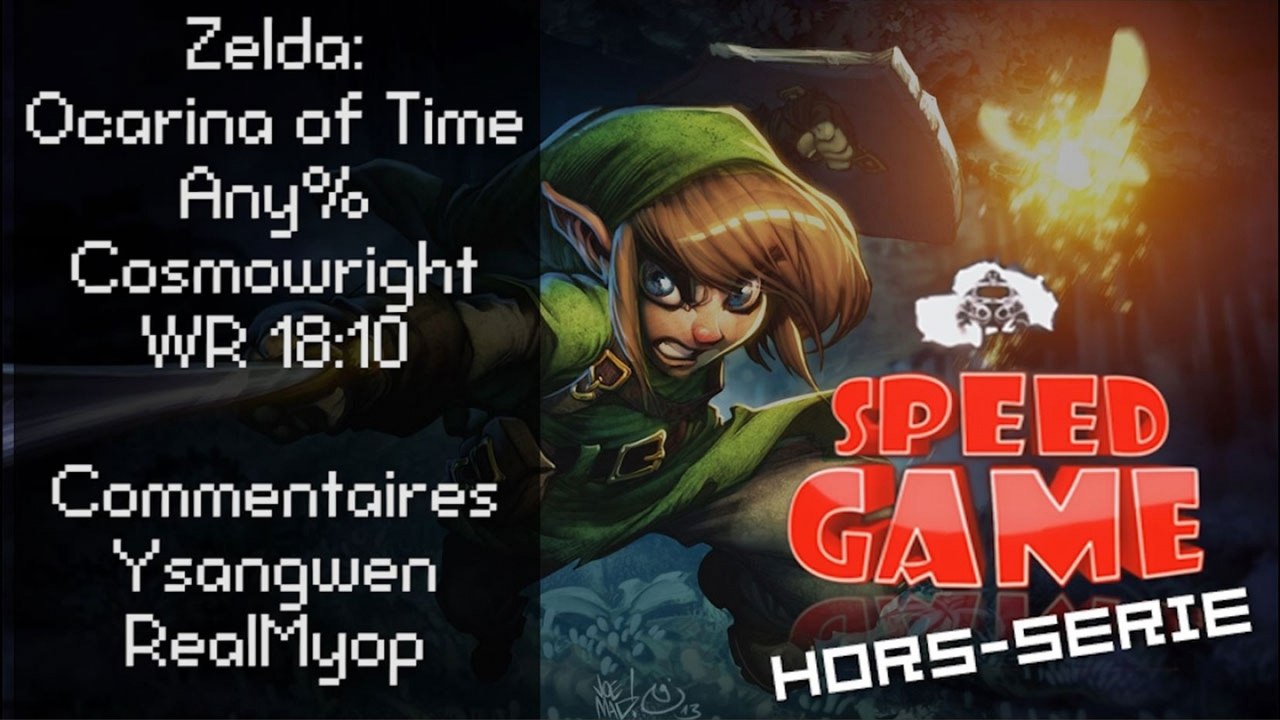 Speed Game Hors-série: Zelda Ocarina of Time WR en 18:10 par CosmoWright