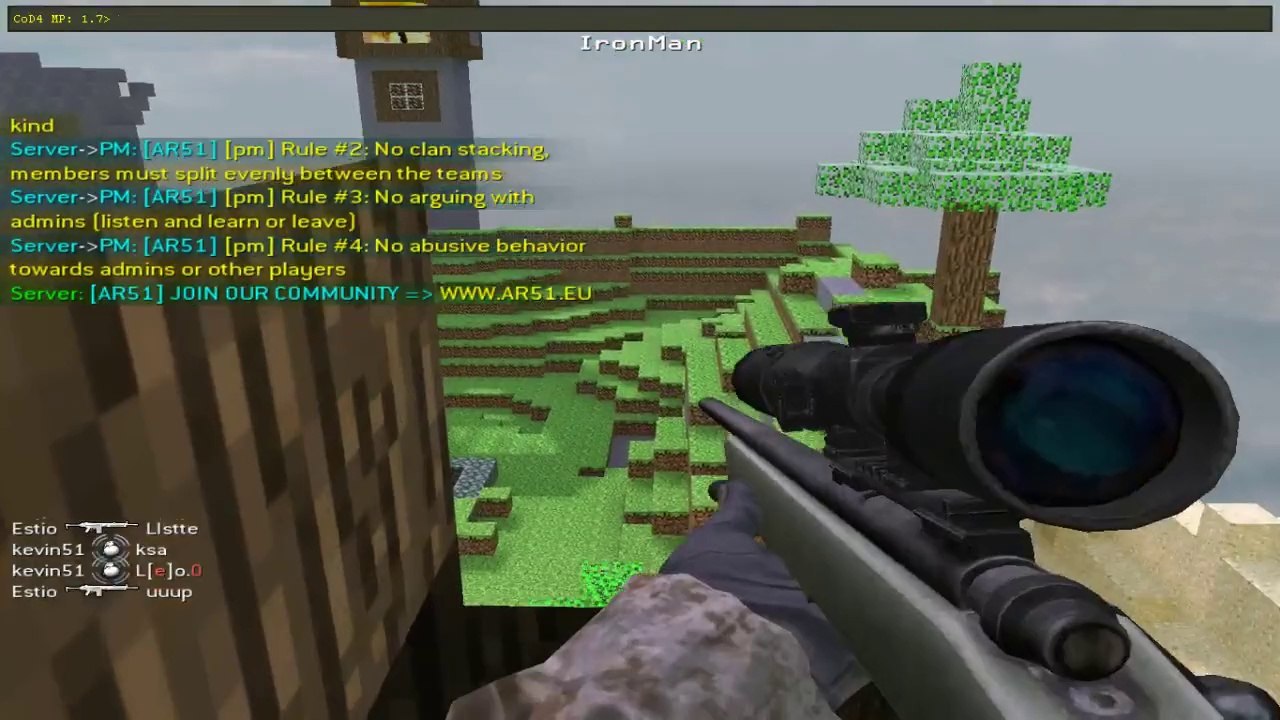 IronMan Glitching Video