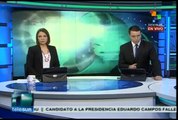 Murió el candidato presidencial brasileño (PSB) Eduardo Campos