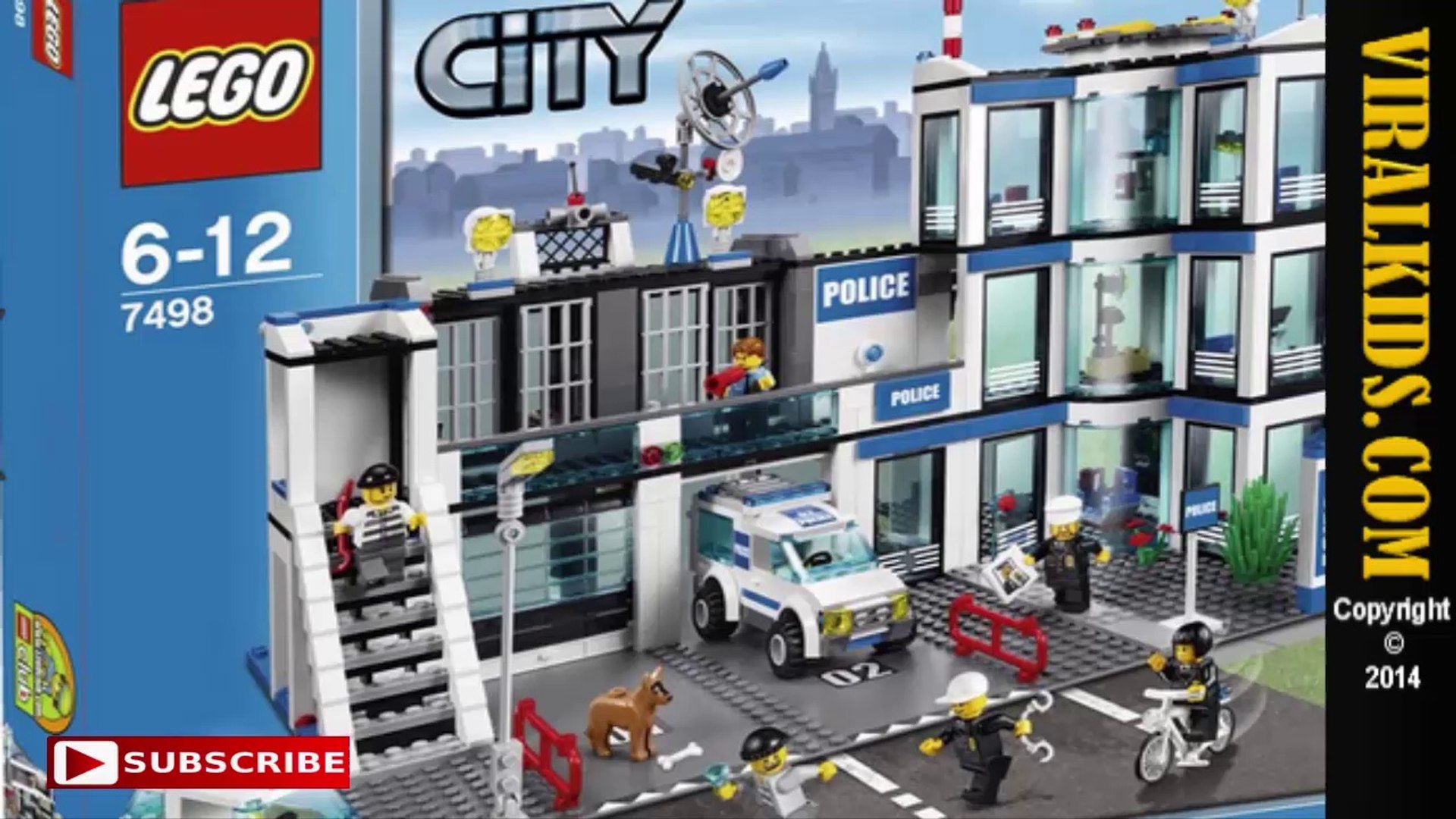LEGO City - Police Station 7498 - Review - video Dailymotion