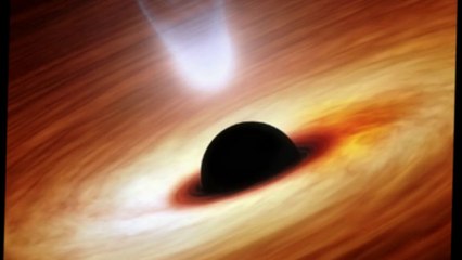 Fenómeno extremo NASA capta a un agujero negro atrapando un haz de luz