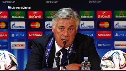 Ancelotti: "Con esta plantilla no puedo tener un once titular"