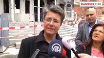 Berlin Mevlana camisindeki yangın - Yeşiller Partisi Milletvekili Mutlu