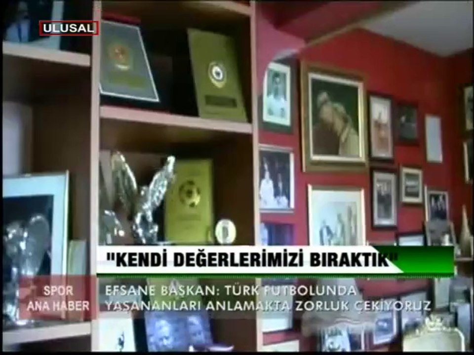 Efsane Başkan son röportajını Ulusal Kanal'a vermişti