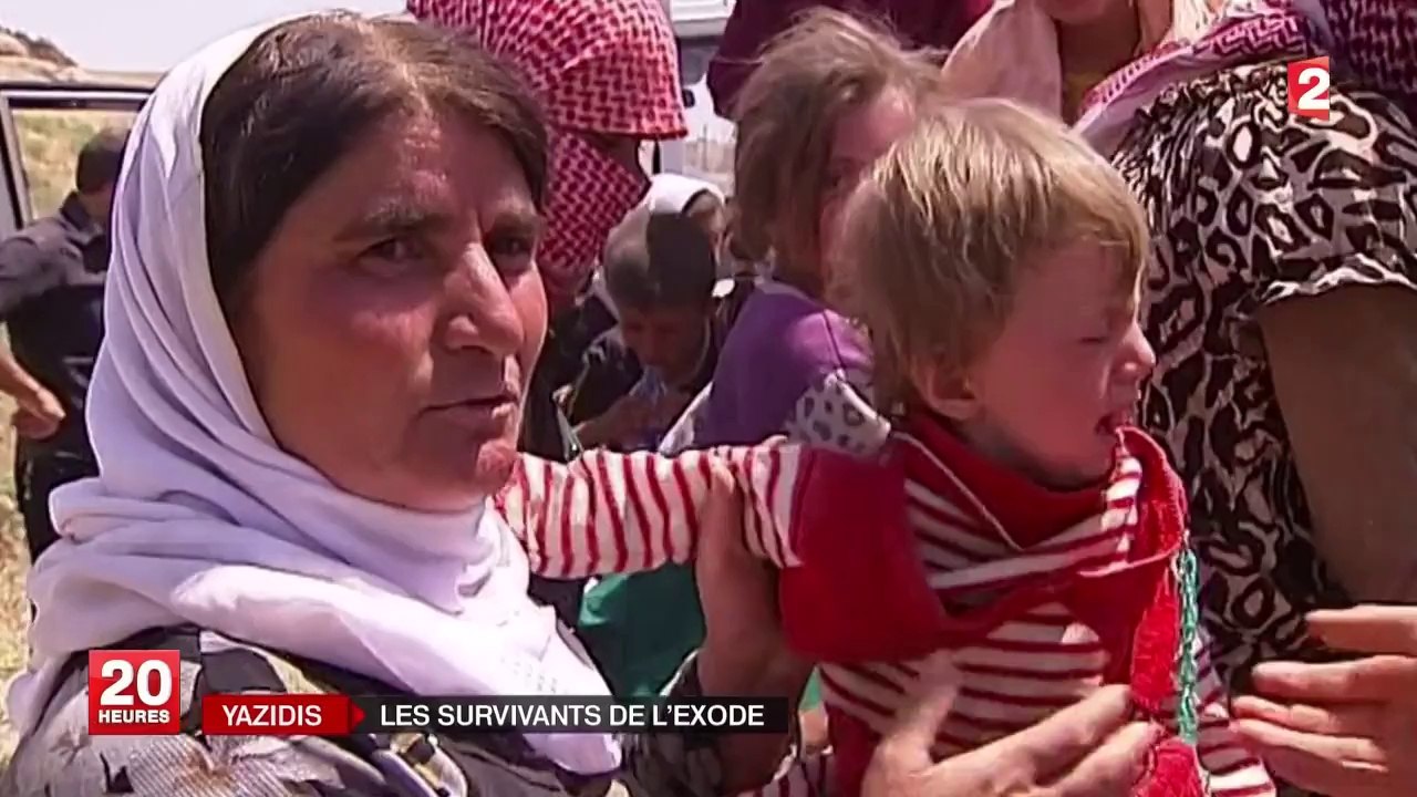 En Irak, l'exode des Yézidis