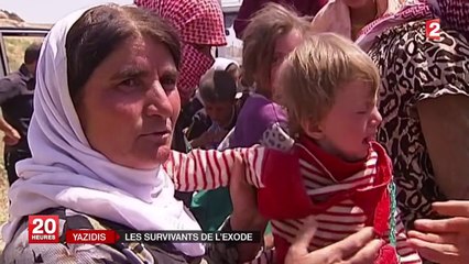 En Irak, l'exode des Yézidis