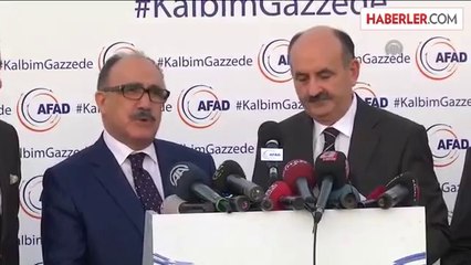 Filistinli yaralıların Türkiye'ye getirilmesi - Atalay ve Müezzinoğlu -