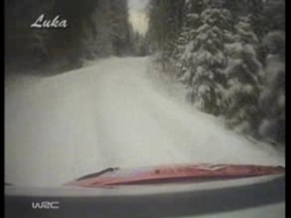 OnBoard S.Loeb  Rally Sweden 2007
