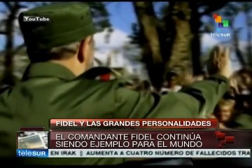 Fidel Castro se ha vinculado con las personalidades más destacadas