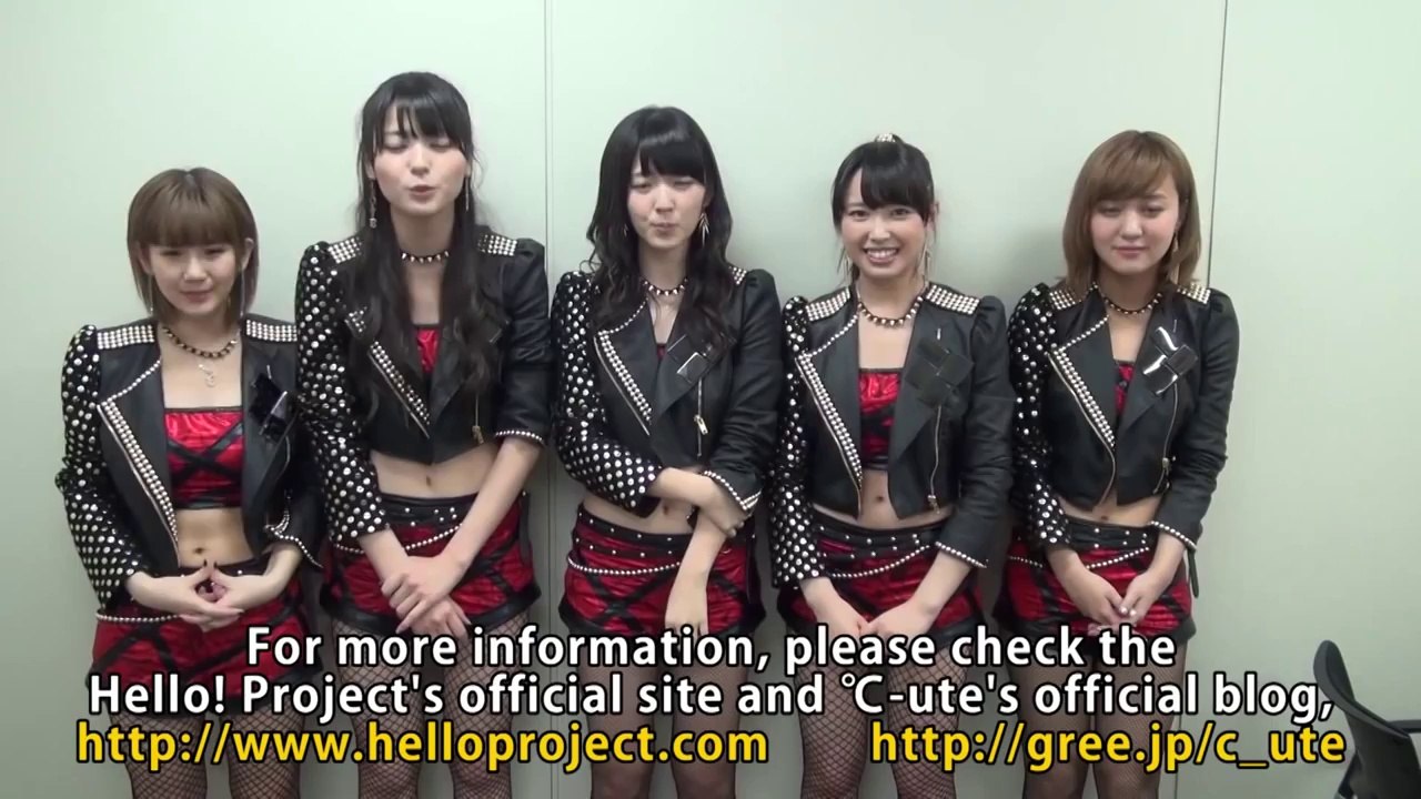 Announcement from ℃-ute (04 03 2013)