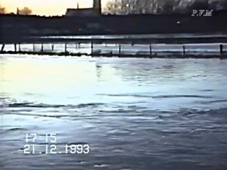 Comines-PhotoVidéoMaton - La Lys en crue - Décembre 1993