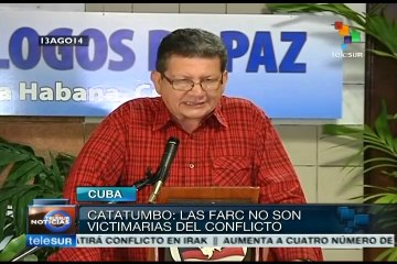 No somos victimarios, resaltan las FARC-EP