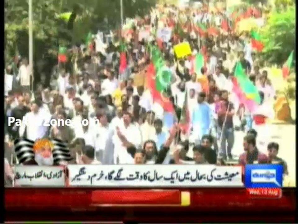 Aazdi March -  Loss of billions to economy