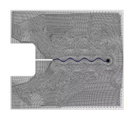 Sample deformation for experiment 001