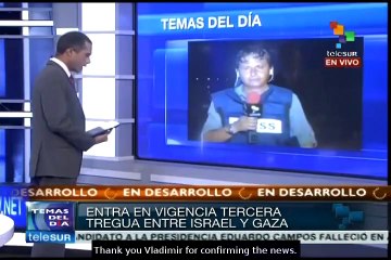 Israel and Palestine extend truce for another 72 hours