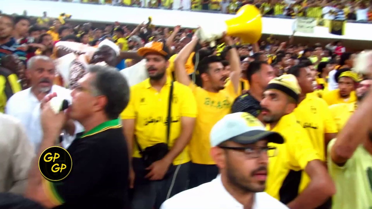 فرحة جمهور الاتحاد بهدف الاتحاد فى الفتح