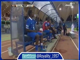 الهلال_العروبه الهدف الثالث عن طريق ناصر الشمراني -- #دوري_عبداللطيف_جميل 2014 - YouTube