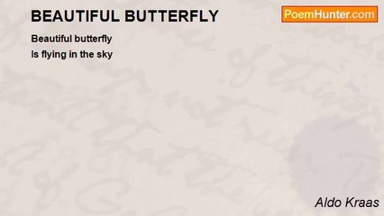 Aldo Kraas - BEAUTIFUL BUTTERFLY