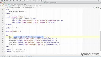 82- Displaying results with output