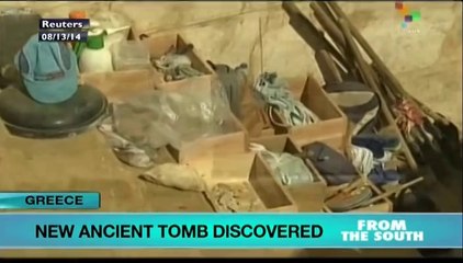 New ancient tomb discovered in Greece