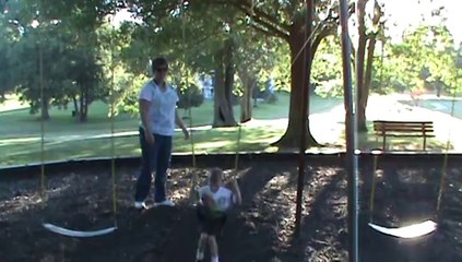 Swinging at the park #2