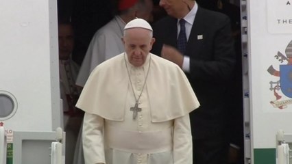 Pope Francis arrives in South Korea on first Asia trip