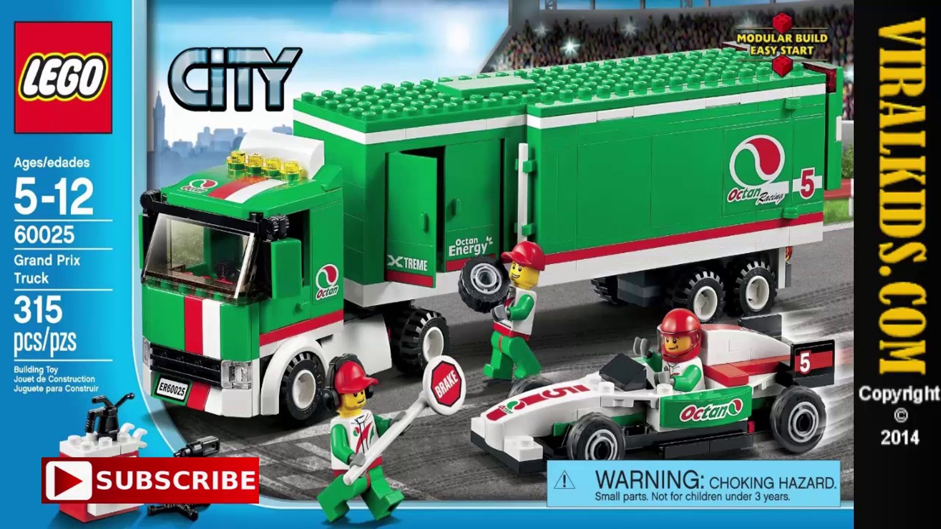 LEGO City - Grand Prix Truck 60025 - Review - video Dailymotion