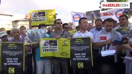 Rabia Günü'nde İnsanlığa Çağrı Yaptılar