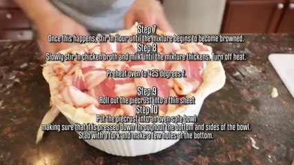 Bacon Chicken Pot Pie - Handle It