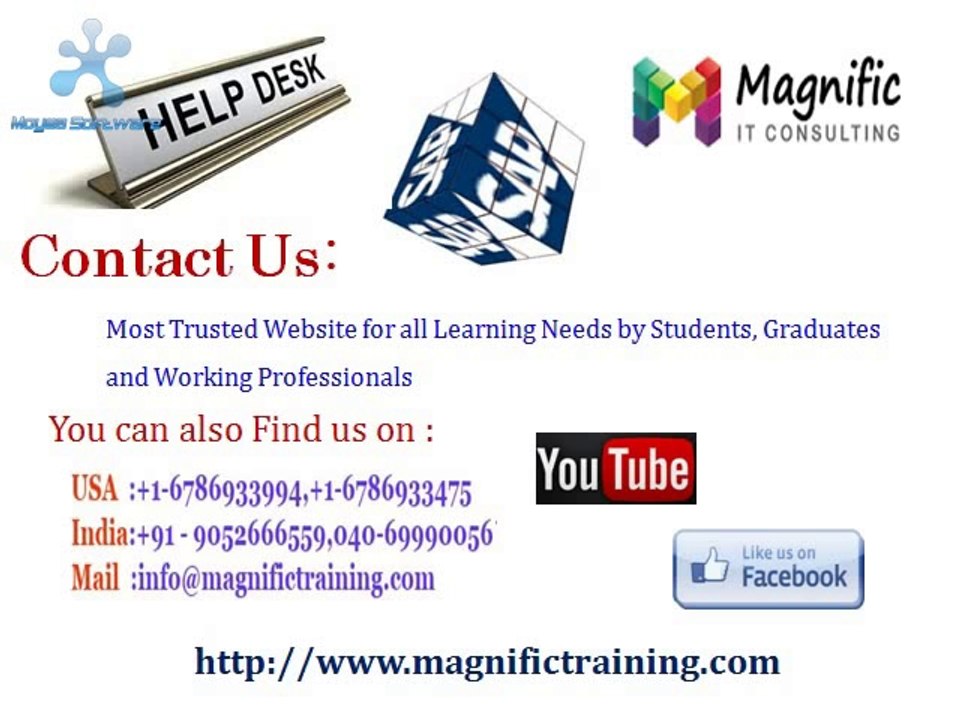 SAP BO Training & Classes in certification | Bangalore