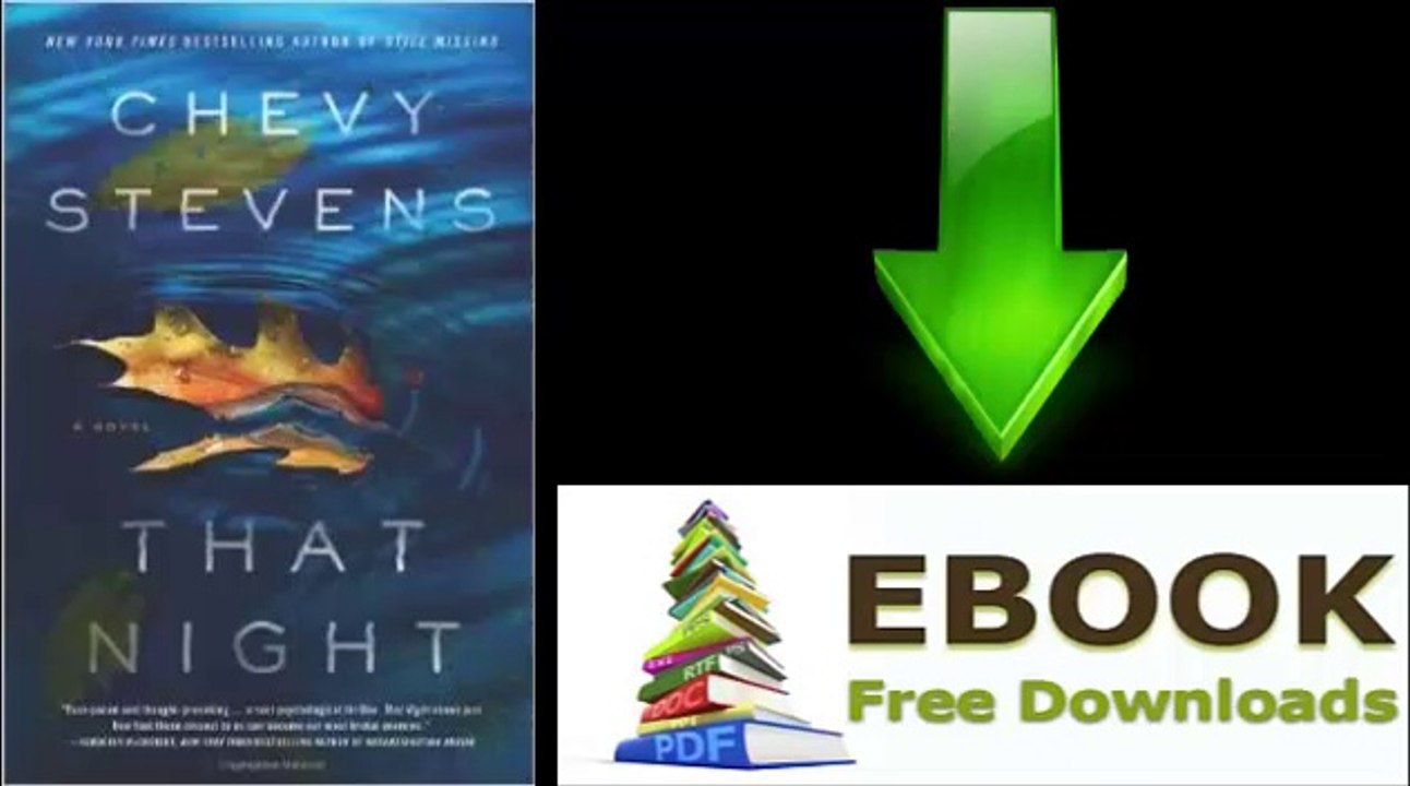 [FREE eBook] That Night: A Novel by Chevy Stevens [PDF/ePUB]