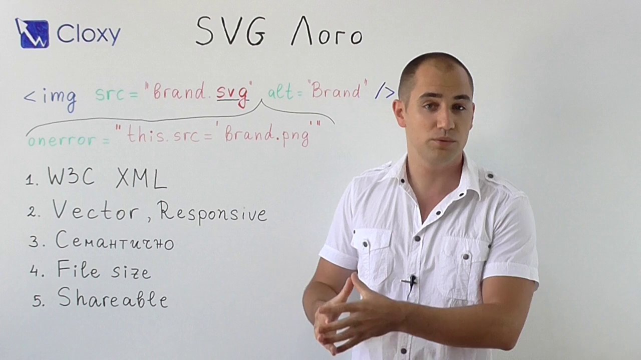 Логото на сайта като SVG (векторно изображение)