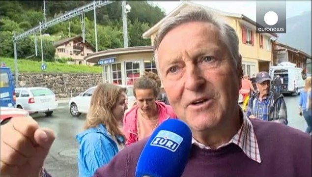 Pioggia record all'origine del deragliamento treno nelle Alpi svizzere