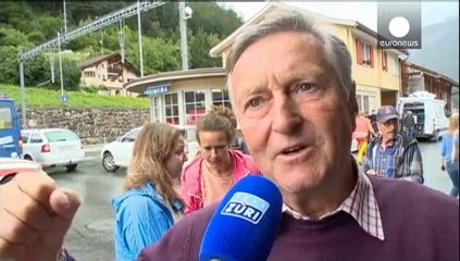 Pioggia record all'origine del deragliamento treno nelle Alpi svizzere