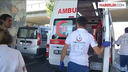 Başkentte trafik kazası: 1 yaralı -