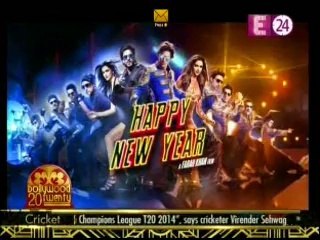Happy new year ka grand trailer launch 14th August 2014