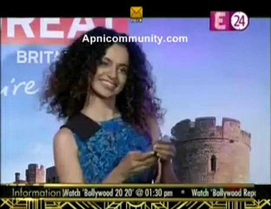 Kangana went to switzerland 14th August 2014