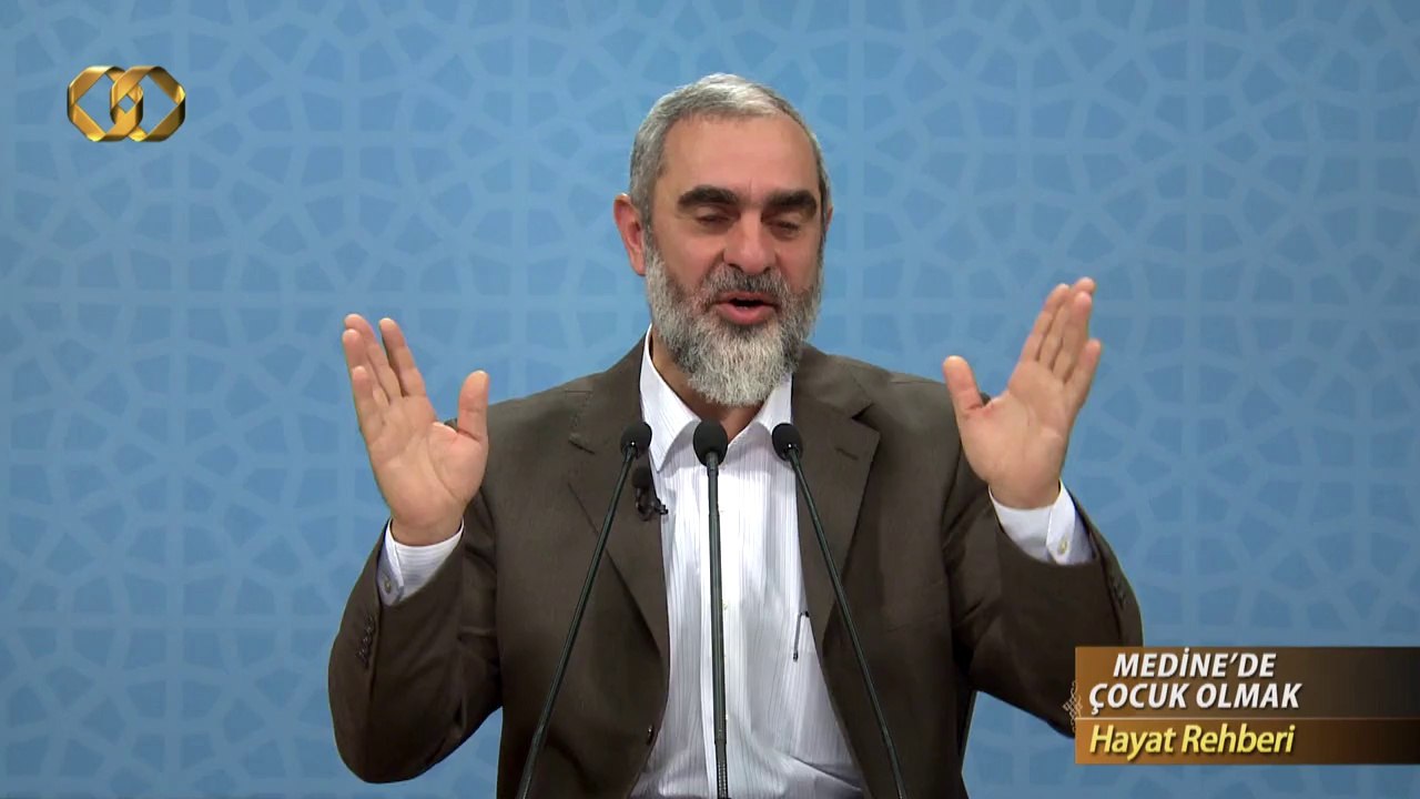 12) Gerçekten O yüce peygamberin, nasıl çocuklarla çocuk gibi oynadığını, onları öpmeye doyamadığını hiç düşündünüz mü? -  Nureddin YILDIZ - Sosyal Doku Vakfı