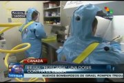 Canadá dona a la OMS dosis de vacuna experimental contra el ébola