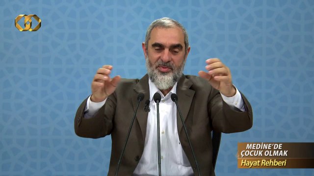 15) Ütüsü bozulur diye evladıyla oynamayan babaya bak. Bir de çocuklarla güreş yapan peygambere - Nureddin YILDIZ - Sosyal Doku Vakfı