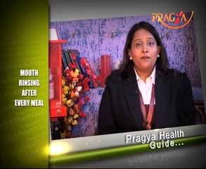 Dr.Arunima Singhal(Cosmo Dentist) -Do you rinse your mouth after every meal?