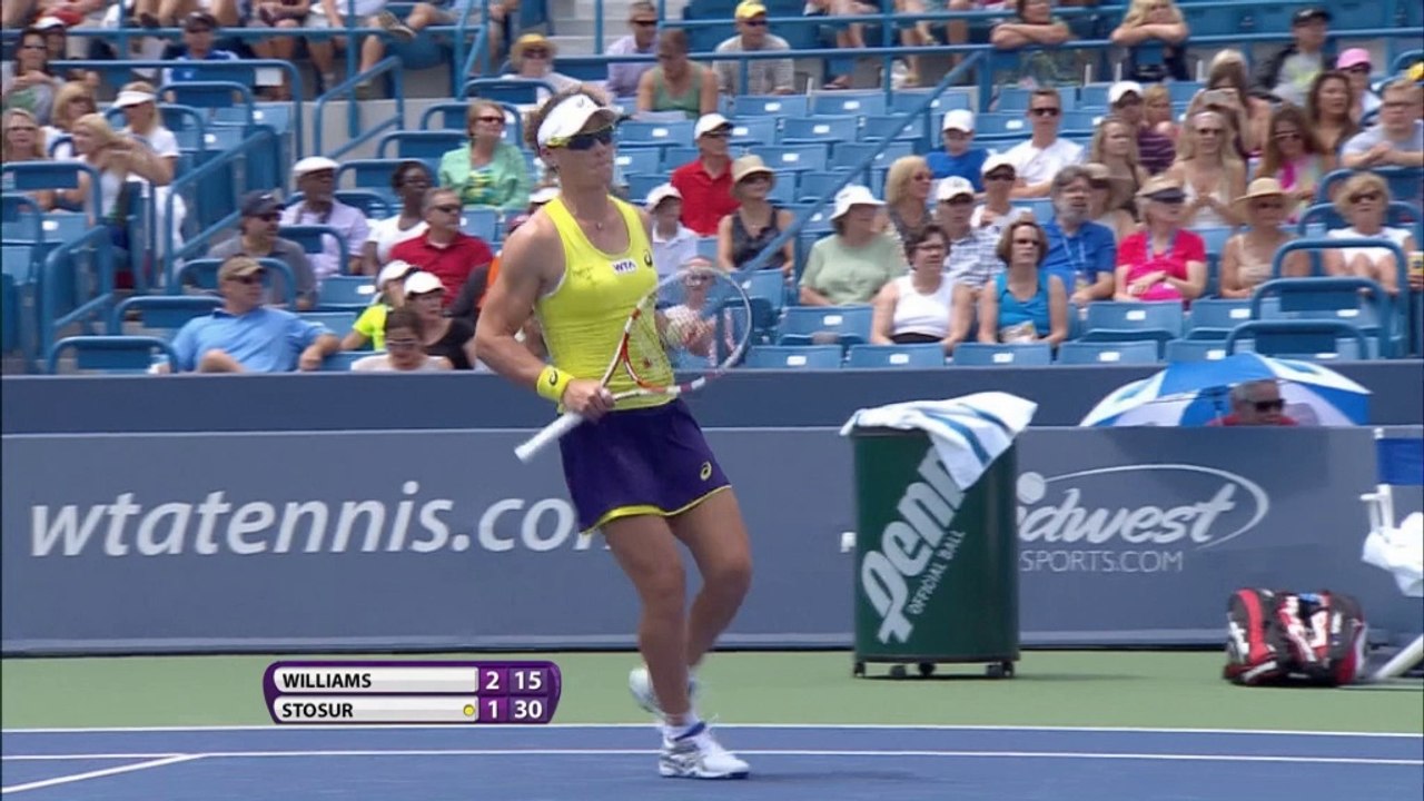 Cincinnati: Krimi Stosur vs. Serena