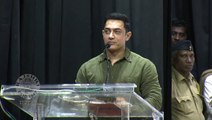 Aamir Khan Gives Speech In Marathi At Mumbai University During A Book Launch Event