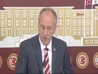 İNCE: BU RİSKİN BEDELİ KURULTAYDIR